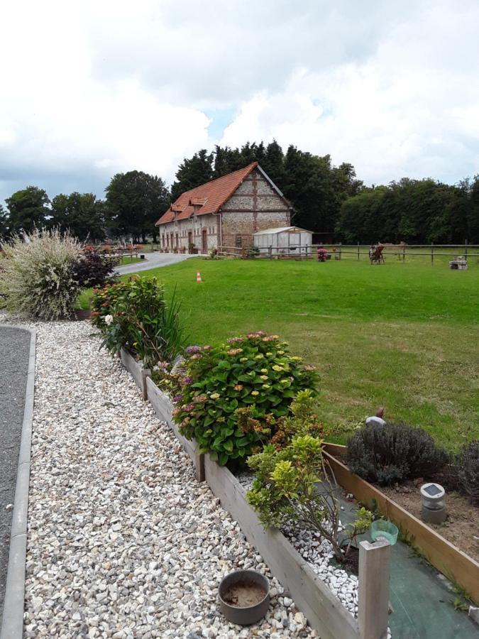 La Grange Aux Hortensias Thiergeville 外观 照片