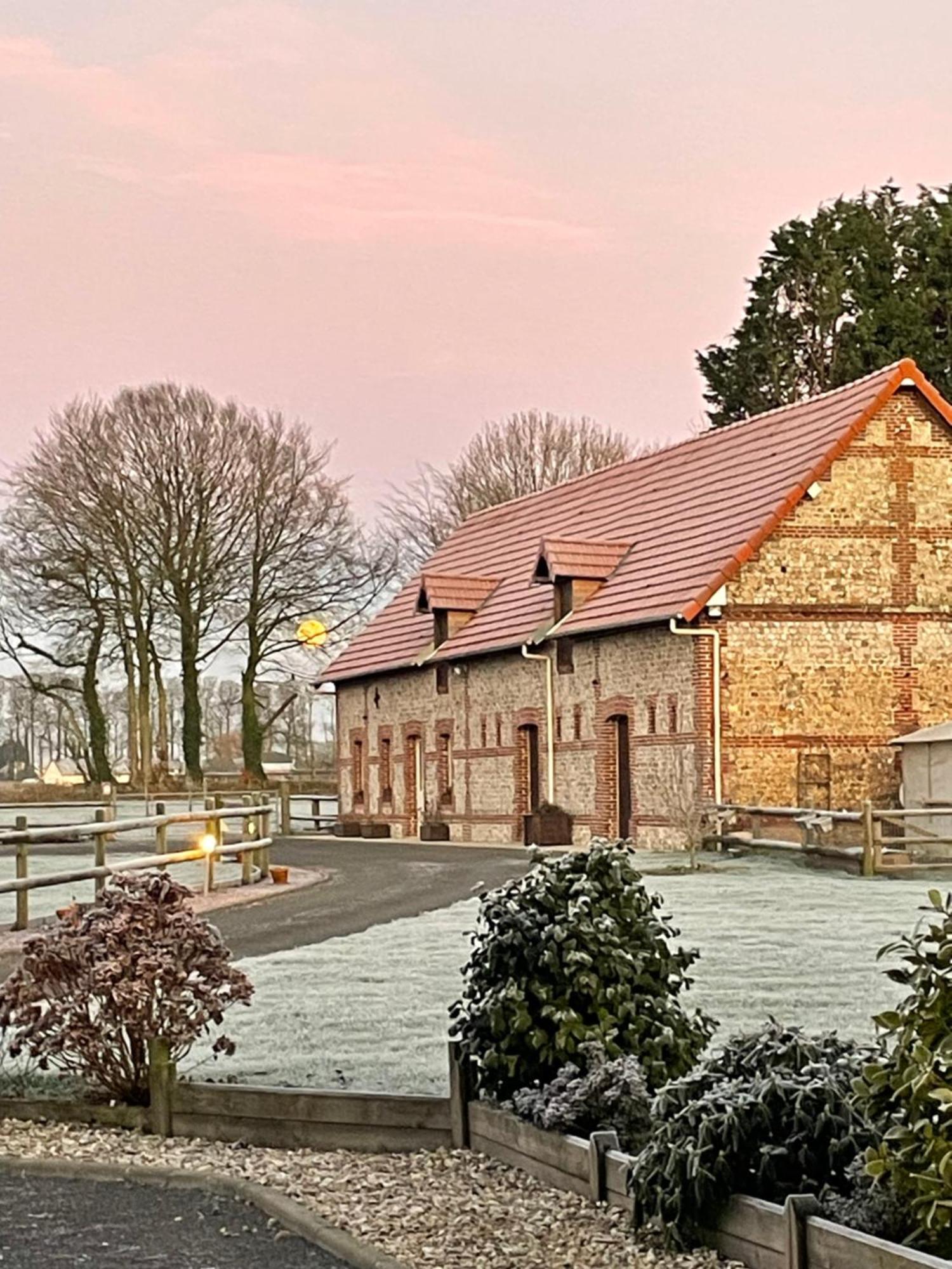 La Grange Aux Hortensias Thiergeville 外观 照片